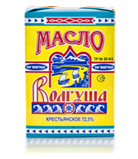 Масло сладко-сливочное несоленое Крестьянское м.д.ж 72,5%